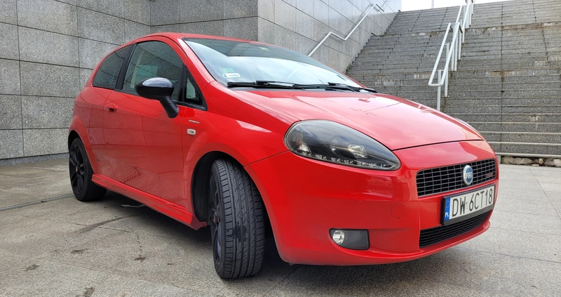 Fiat Grande Punto cena 10200 przebieg: 202000, rok produkcji 2006 z Wrocław małe 67